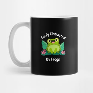 Easily Distracted By CUte Frogs Mug